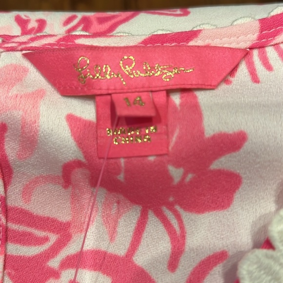 Lilly Pulitzer Nala Soft Shift Dress sizes 10 and 14 Resort White Caliente NWT - Picture 7 of 16